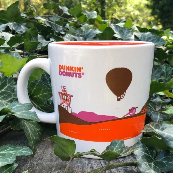 Dunkin' Virginia Mug - White and Orange - Picture 2 of 4